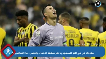 مفاجأة في ميركاتو السعودية تهز صفقة الاتحاد والنصر.. ما التفاصيل؟
